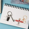 thumbnail image 4 of Hearth & Gear Porte-Clés Avion en Alliage pour Sac à Main Femme Pendentif, 4 of 6
