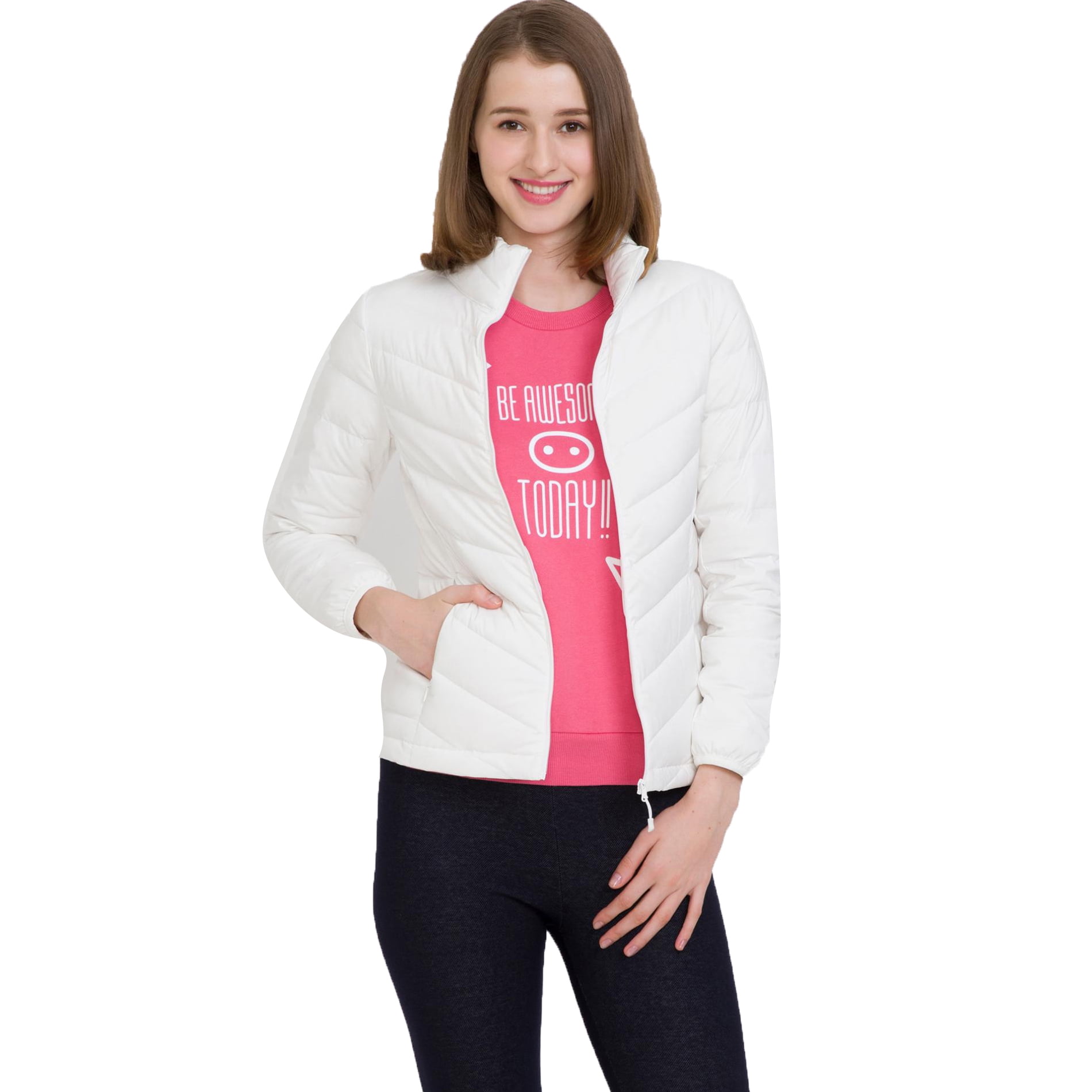 ladies white jacket size 20
