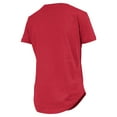 thumbnail image 3 of Women's Pressbox  Red Georgia Bulldogs Irvine Floral Team Color-T-Shirt, 3 of 3
