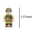 thumbnail image 3 of Juego de 24 Minifiguras de Soldados de la Segunda Guerra Mundial – Figuras de Bloques con Accesorios, Juguete de Construcción para Coleccionistas y Niños, 3 of 9