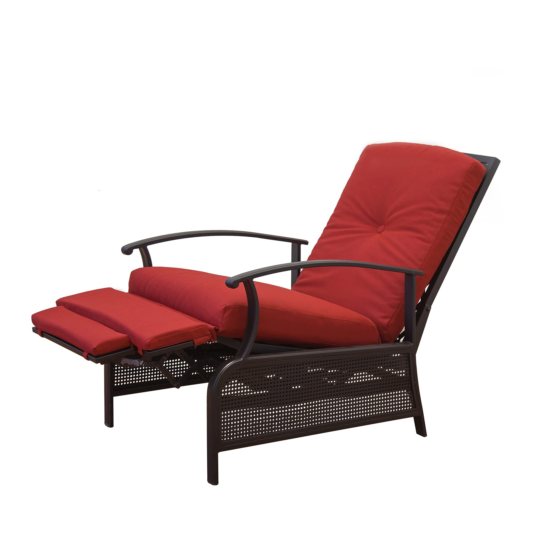 Domi Outdoor Living Adjustable Recliner Chair, Metal Reclining Lounge Chair, Remova Patio Chair - image 1 of 7