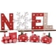 thumbnail image 1 of Adorno de Navidad de Madera ACTIVE Rojo 20 cm x 2,7 cm x 5 cm, 1 of 5