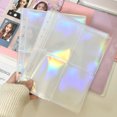 thumbnail image 4 of Photocard Binder Photocard Holder Book, Portable Photo Album, Clear Binder Cover Refillable Notebook for Business Card, 4 of 7