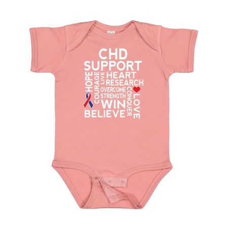 

Inktastic CHD Awareness Month Gift Baby Boy or Baby Girl Bodysuit