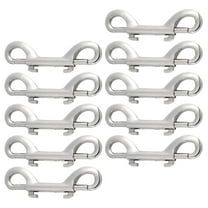 Raindrops 10pcs Eye Bolt Snap Hooks Pet Leash Hooks Backpack Luggage Hooks Double Ended Snap Hooks