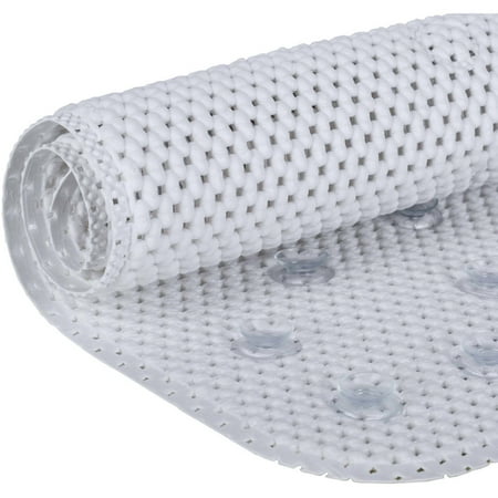 - Mainstays Cushioned Shower Mat - White, 21 in. x 21 in.