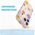 thumbnail image 3 of SKLYDDI Étui Mignon Esthétique à Motif Floral pour iPhone TP Max, 3 of 7