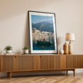 thumbnail image 2 of Staying Afloat - Maiori Campania Italy Photography Black Framed Wall Art Print 16 x 24 inches, 2 of 8