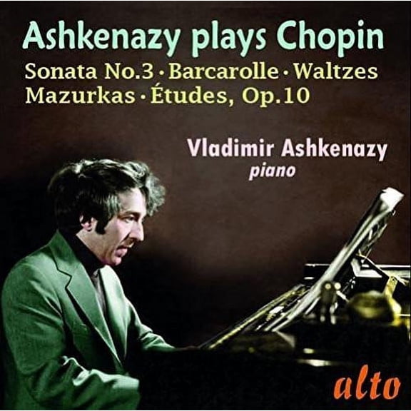 Chopin / Ashkenazy,Vladimir - CHOPIN: Etudes Op. 10, Sonata No. 3, Waltzes, Mazurkas, Barcarolle - Music & Performance - CD