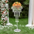 thumbnail image 4 of Heavy-Duty Acrylic Wedding Flower Stand – 4 Tiers, Round Edges, 17.72" Package Size – Easy Assembly, Reusable for Birthdays & Celebrations, 4 of 8