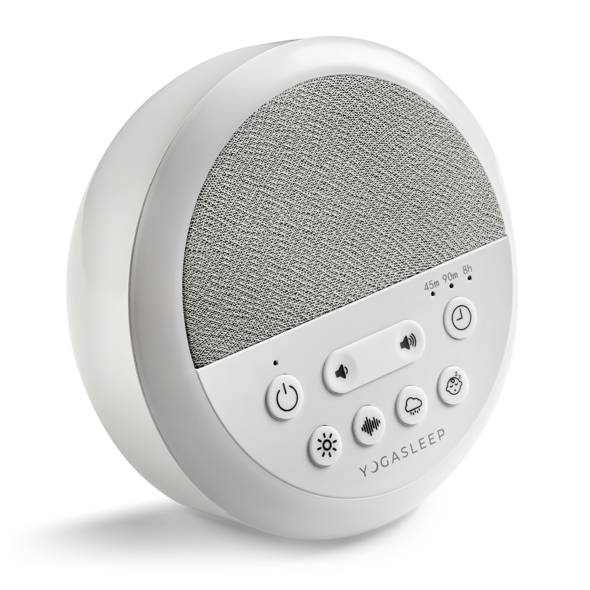 Yogasleep Nod Sound Machine and Night Light, White photo 4