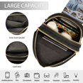 thumbnail image 3 of FORMRS Womens Crossbody Sling Bag Travel Daypack Shoulder Chest Backpack, Winter Village, 3 of 7