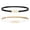 Black+White, variant on WHIPPY Women's Skinny Leather Belts for Dresses Jeans Pants Ladies Thin Waist Belt with Gold Buckle
