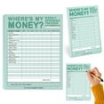 thumbnail image 1 of FENGGHAO Weekly Fund Tracking Management Notebook Budget Planner Personal Finance Organizer Expense Tracker Savings Notepad, 1 of 8