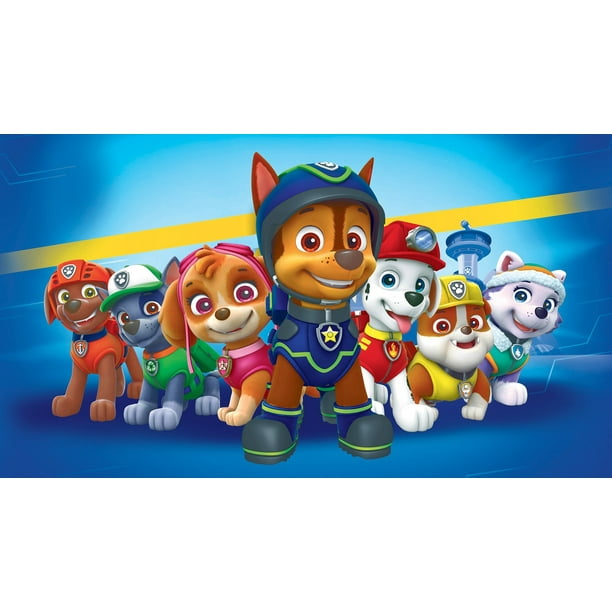 Paw Patrol Group Blue 1/2 Size Sheet Cake Topper Edible Frosting Image - Walmart.com - Walmart.com