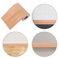 SWETRACE Khaki Natural Wood Grain Roll 1Set for Diy Furniture Decoration 11.8X0.4X0.04in