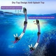 thumbnail image 5 of Dry Snorkel Set,anti-fog Scuba Diving Mask,panoramic Wide View Diving Goggle,easy Breathin, 5 of 5