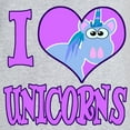 thumbnail image 3 of CafePress - Love Unicorns - Women's Nightshirt, 3 of 4