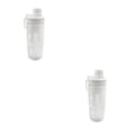 thumbnail image 1 of Botellas de agua de plástico transparente Bewildely con margaritas pequeñas 600ml sin BPA, 1 of 6