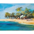 thumbnail image 3 of Slivka, Jane 24x20 Black Modern Framed Museum Art Print Titled - Havana Nights, 3 of 5
