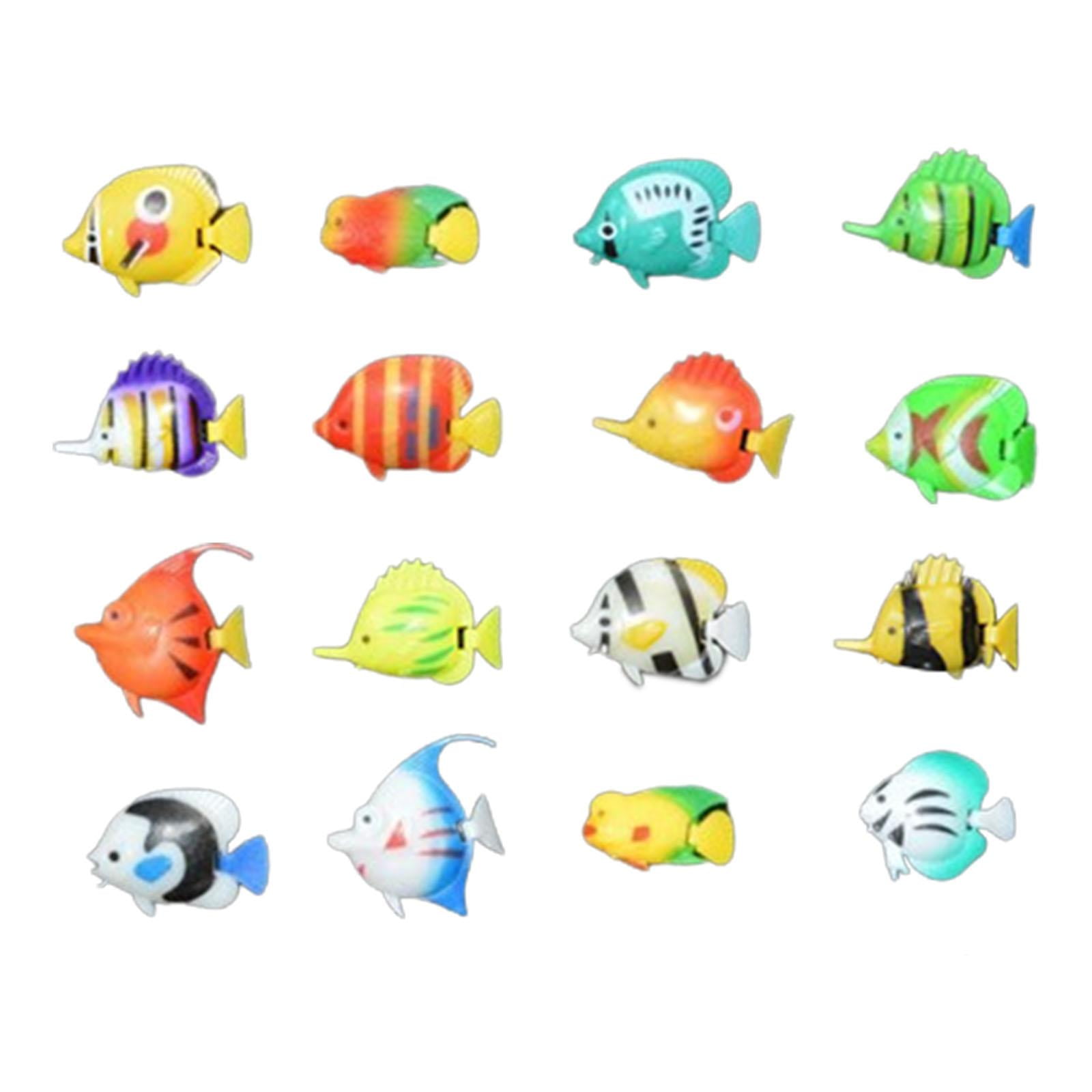 Bothyi 3x20x Tropical Buoyant Fishes Decoration for Fishes Tank Water Filled Equipment