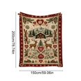 thumbnail image 3 of Eoozwa Christmas Ornaments Flannel Throw Blanket All Season Using Ultra Soft Fuzzy Plush Cozy Non-shedding Blanket for Couch Sofa Bed Camping, Ideal Gift for Adults, 3 of 8