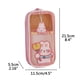 thumbnail image 1 of Estuche para lápices Kawaii, lindo estuche portátil para lápices para niñas, estuche transparente de gran capacidad, útiles escolares para niñas adolescentes, 1 of 12