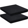 thumbnail image 1 of 2 láminas termoformadas negras de espuma termoformada de 11,8 x 11,8 x 1 pulgada, láminas de plástico flexibles cuadradas, láminas termoplásticas flexibles., 1 of 9