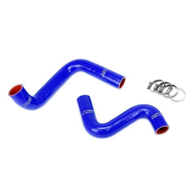 HPS Blue Silicone Coolant Hose Kit for Nissan 240SX S13 S14 S15 LS Swap (LS1 water pump, 9 o
