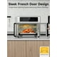 thumbnail image 2 of Kitchen Elite Air Fryer Horno de puerta francesa, 26.4 cuartos de galón, fácil limpieza y uso, combo de horno tostador de encimera grande, 18 preajustes, 1 precalentamiento y 1 luz, cocción multicapa,, 2 of 5