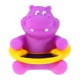 thumbnail image 4 of Masteelf Floating Bath Thermometer Cartoon Animal Shape Tub Thermometer for Baby Toy Bathtub Swimming Pool (Hippo), 4 of 8