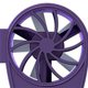 thumbnail image 3 of ventilador de refrigeración para colgar personal, ca USB para ños, portátil, de escritorio, múltiples ajustes ajustables, gran Violeta Baoblaze Collar Abanico, 3 of 8