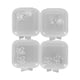 thumbnail image 2 of Pendientes De Botón Para Mujer, Pendientes Elegantes Con Diamantes De Imitación aleación De Zinc 4 Pares Para Diario Para Boda, 2 of 7