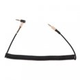 thumbnail image 2 of 3.5mm M To M Cable L-shape Right Angle Jack Audio Plug Black, 2 of 5