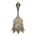 thumbnail image 1 of bedienty Vintage Style Brass Bell Hand Bell With Wooden Handle Dinner Bells Brass Hand Cranked Telephone Bell Qinggu, 1 of 6