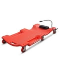 thumbnail image 1 of BESTOOL Mechanic Creeper, Low Profile Creeper Automotive, 40'' L x 19'' W Vehicle Repair Garage Creepers with LED Lights, Red, 1 of 15