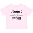 thumbnail image 3 of Inktastic Nana's Favorite Heart Grandchild Boys or Girls Baby T-Shirt, 3 of 5