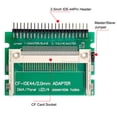 thumbnail image 2 of Adaptador de tarjeta de memoria Compact Flash CF de Chenyang a unidad de disco duro IDE de 2,5 44 pines HDD SSD para portátil, 2 of 8