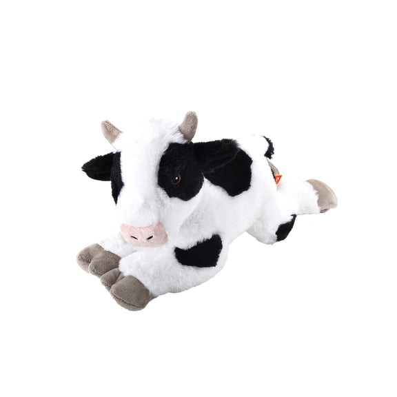 Wild Republic Ecokins Cow, Stuffed Animal, 12 inches, Gift for Kids, Plush Toy, Made from Spun Recycled Water Bottles, Eco Friendly, Child’s Room Décor