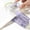 Purple, variant on Stapler with Staples,Mini Stapler,360 Degree Rotating Transparent Gradient Rotary Stapler,4.7IN,400 Staples And 8 Binding Directions(Pink)