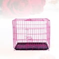 thumbnail image 2 of OULII Pet Crate Dog Cage Iron Pink with Scratch Resistance 1Pcs, 2 of 7