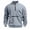 Grey, variant on Blekii Men's Athletic Half Zip Sweatshirt, Sporty Long Sleeve Pullover Top, Breathable Performance Fabric, Casual Training Or Lounge Wear, Modern Fit for Gym Or Street, Versatile