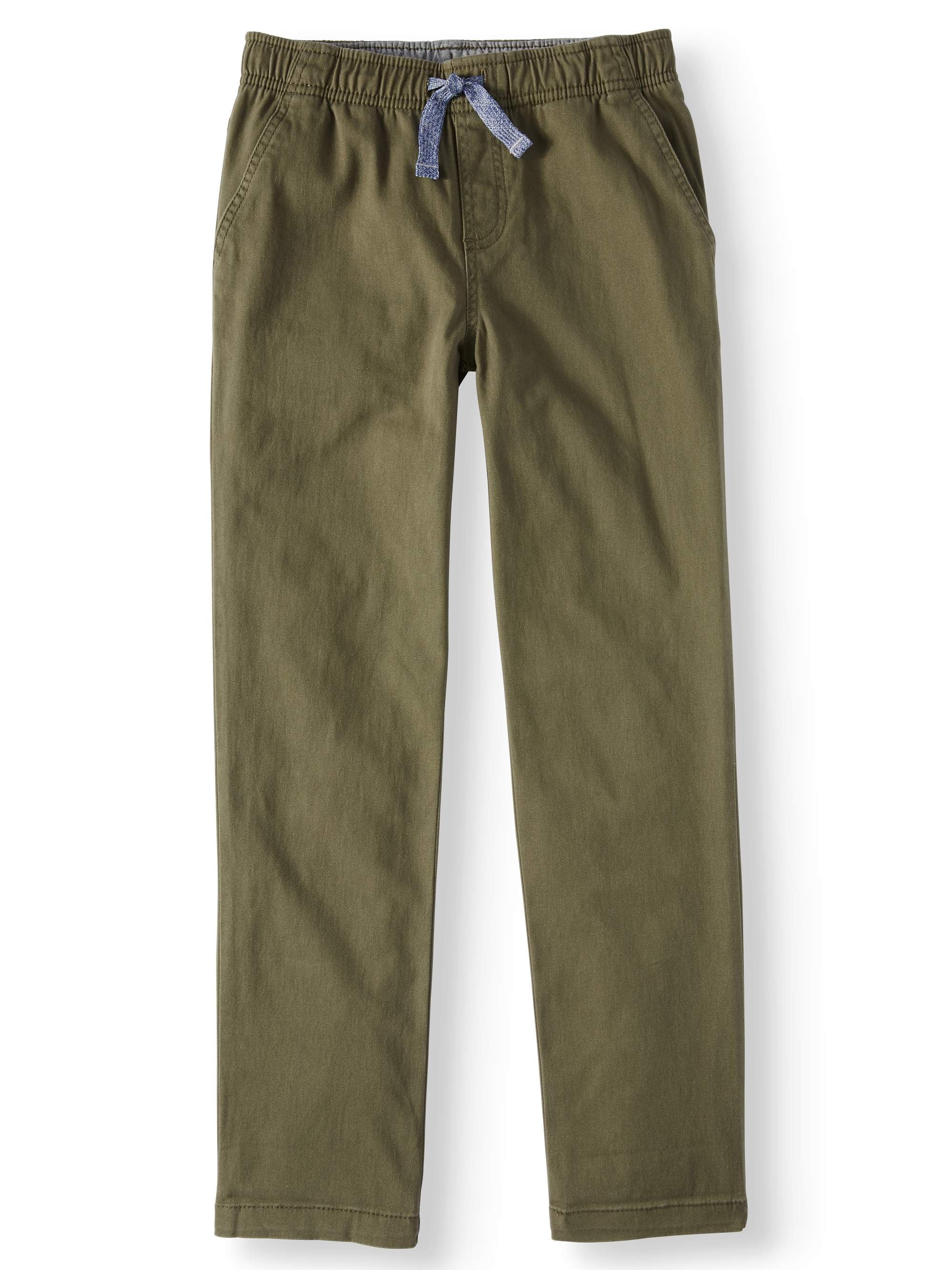 Wonder Nation Pull On Pants (Little Boys & Big Boys) - Walmart.com