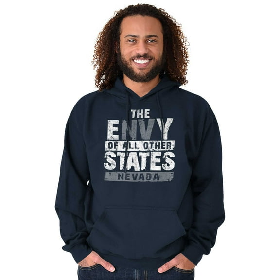 Envy Of All Other States Nevada Pun Hoodie Sweatshirt Women Men Brisco Brands S