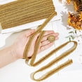 thumbnail image 3 of 15 Yards Gold Gimp Braid Trim 5/8 inch Polyester Ribbon Woven Fabric Trim Lace Trim Decorative Gimp Trim Embellishment for Sewing Curtains Costume Accessories Lampshade Home Decor, 3 of 6
