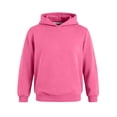 thumbnail image 6 of Children's Winter Hooded Long Sleeve Solid Color Sweatshirt Casual Loose Pullover With Hood Tops, 6 of 10