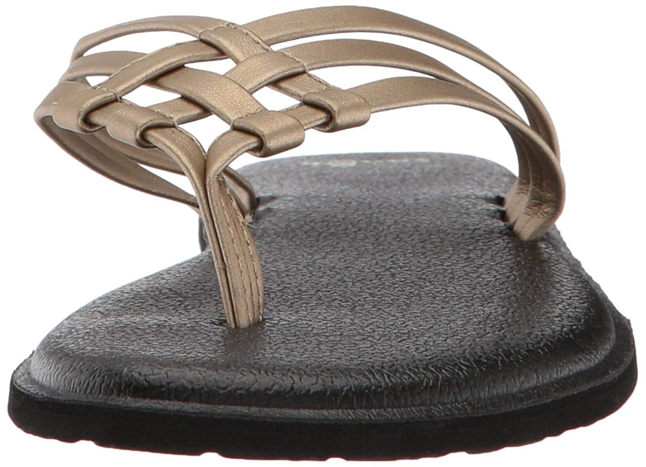 sanuk yoga salty flip flop