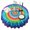 Colorful Tie Dye-1, variant on Colorful Tie Dye Mandala Pattern Round Tablecloth 60"x60",Wrinkle Wipeable Table Cloth for Kitchen Dining Room Picnic Patio Party