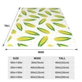 thumbnail image 3 of Honeii Corns Print Fleece Blanket - Throw Blanket for Bed, Sofa, Couch, Camping, and Travel , Microplush Ultra Soft Warm Blanket-60"x50", 3 of 7