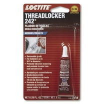 Loctite 37418 242 Blue Medium Strength Threadlocker Tube, 6-milliliter